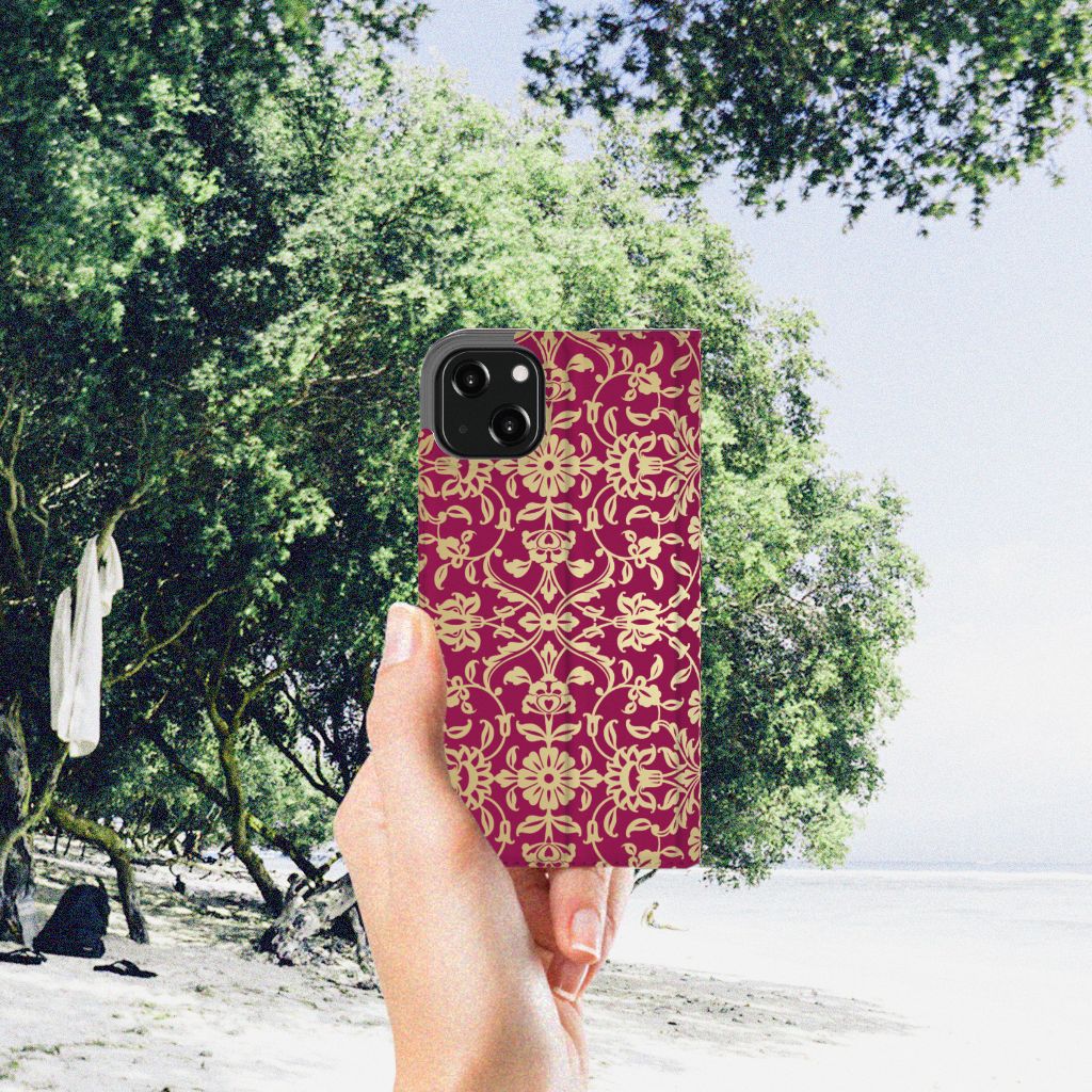 Telefoon Hoesje iPhone 13 Barok Pink