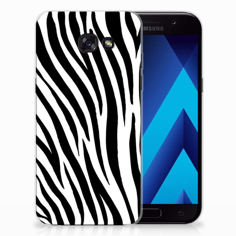 Samsung Galaxy A5 2017 TPU Hoesje Zebra