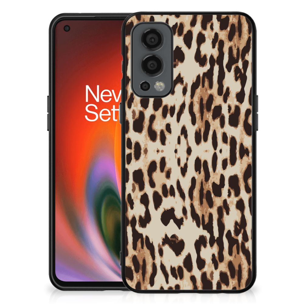 OnePlus Nord 2 Dierenprint Telefoonhoesje Leopard