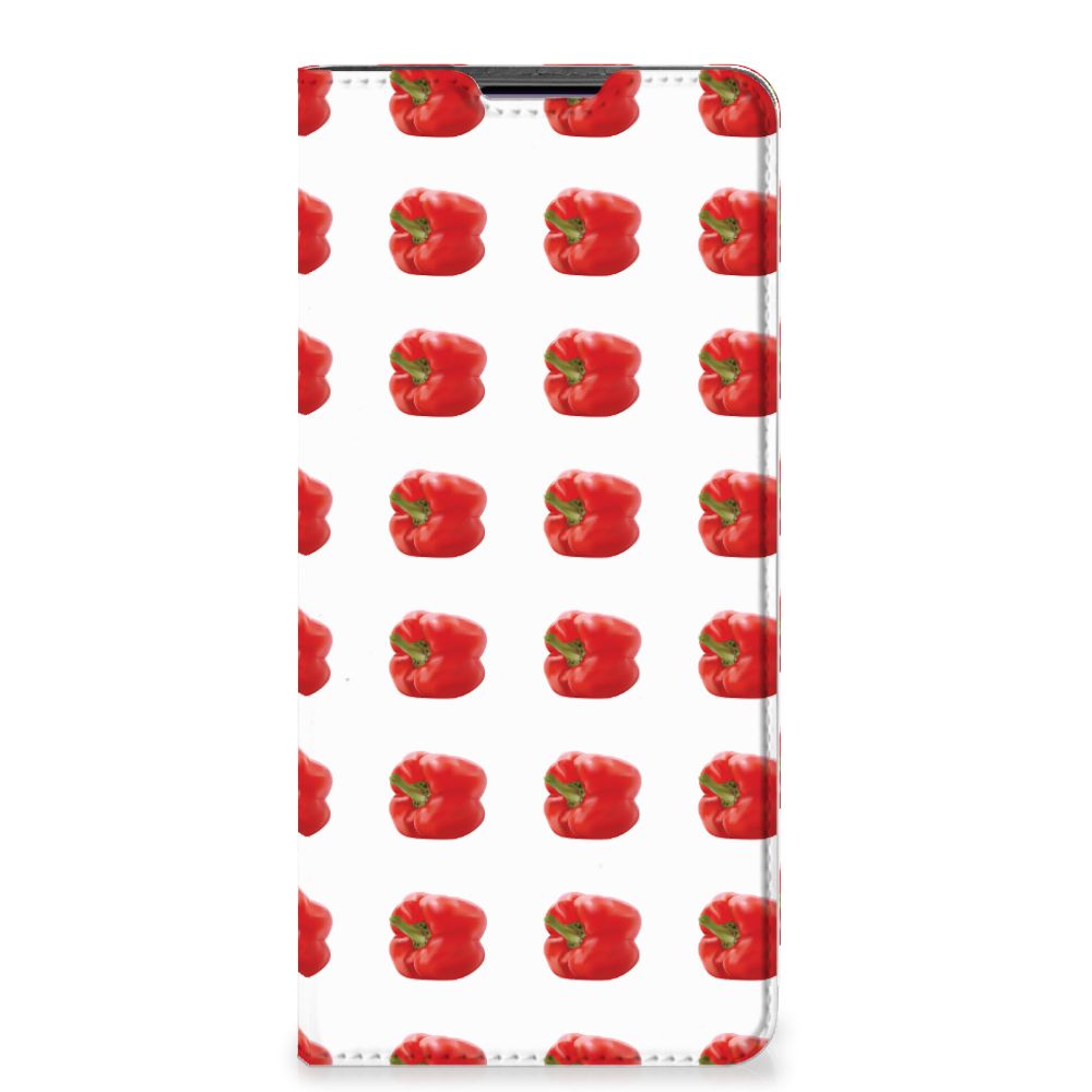 Motorola Edge 30 Pro Flip Style Cover Paprika Red - B2C Telecom