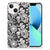 iPhone 13 Case Black Flowers B2C Telecom
