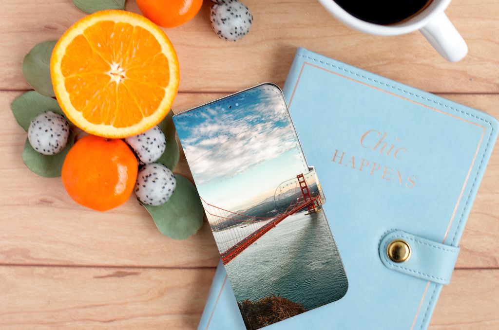 OPPO Reno8 Pro Flip Cover Golden Gate Bridge