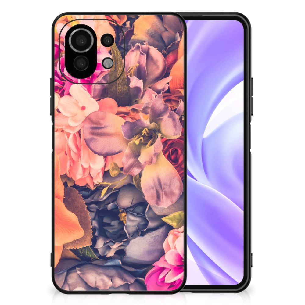 Xiaomi 11 Lite 5G NE | Mi 11 Lite Bloemen Hoesje Bosje Bloemen