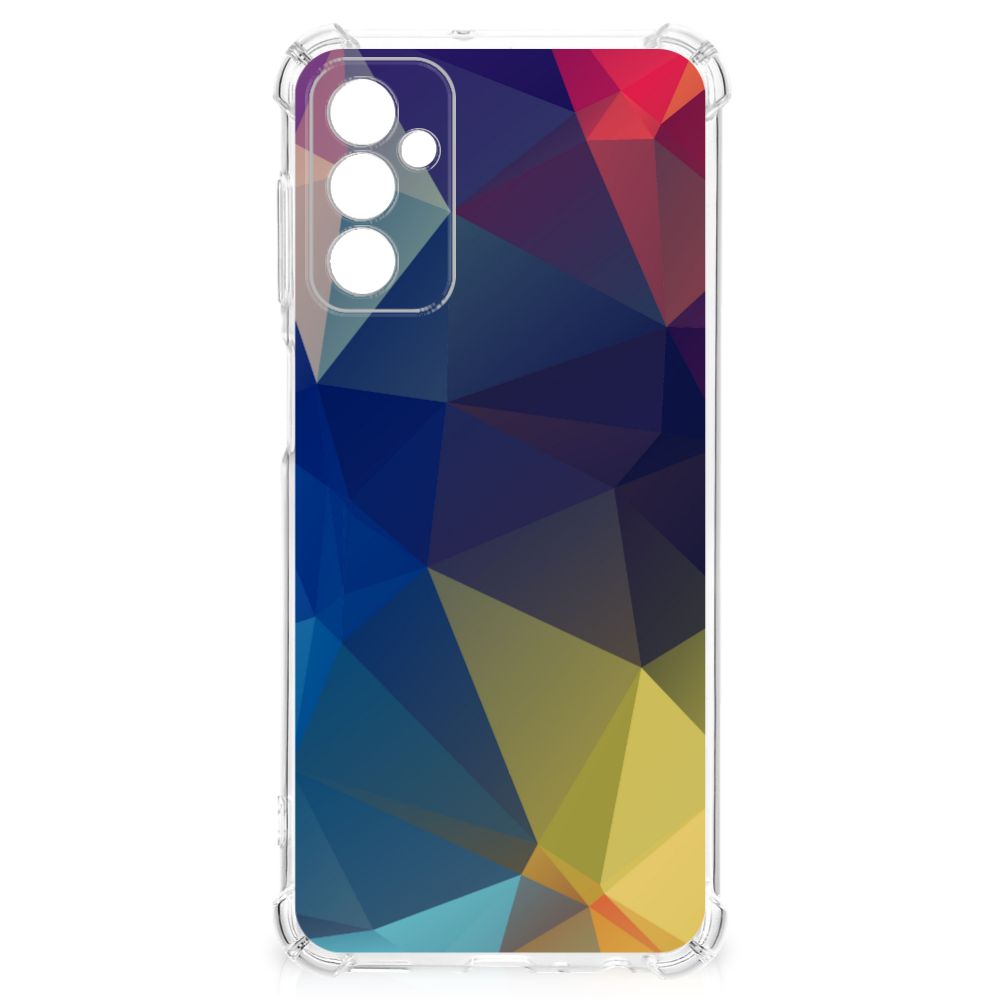 Samsung Galaxy M13 4G | M23 Shockproof Case Polygon Dark B2C Telecom