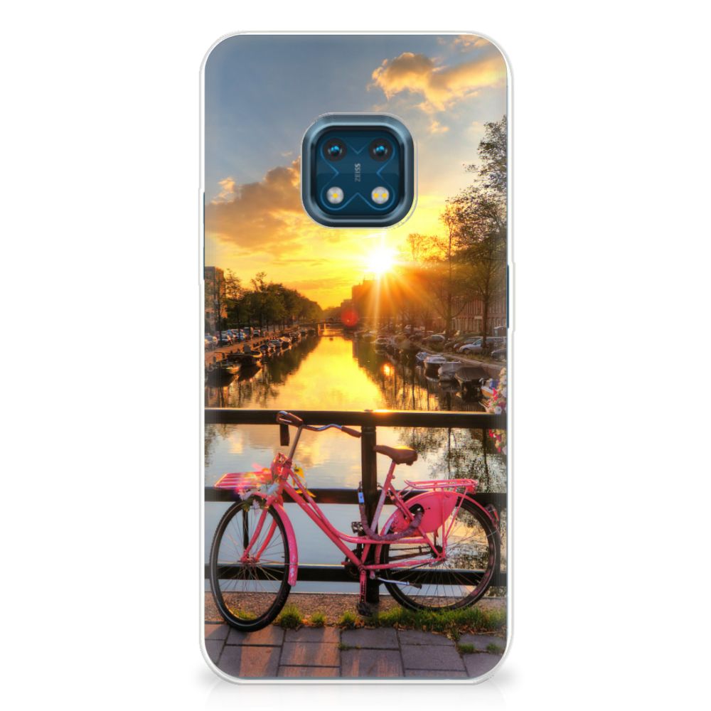 Nokia XR20 Siliconen Back Cover Amsterdamse Grachten