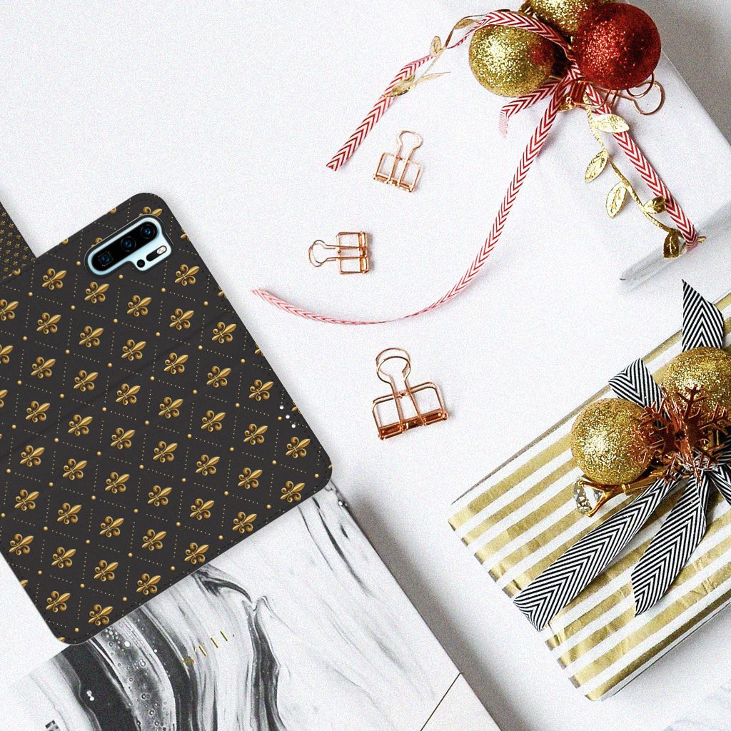 Huawei P30 Pro Telefoon Hoesje Franse Lelie
