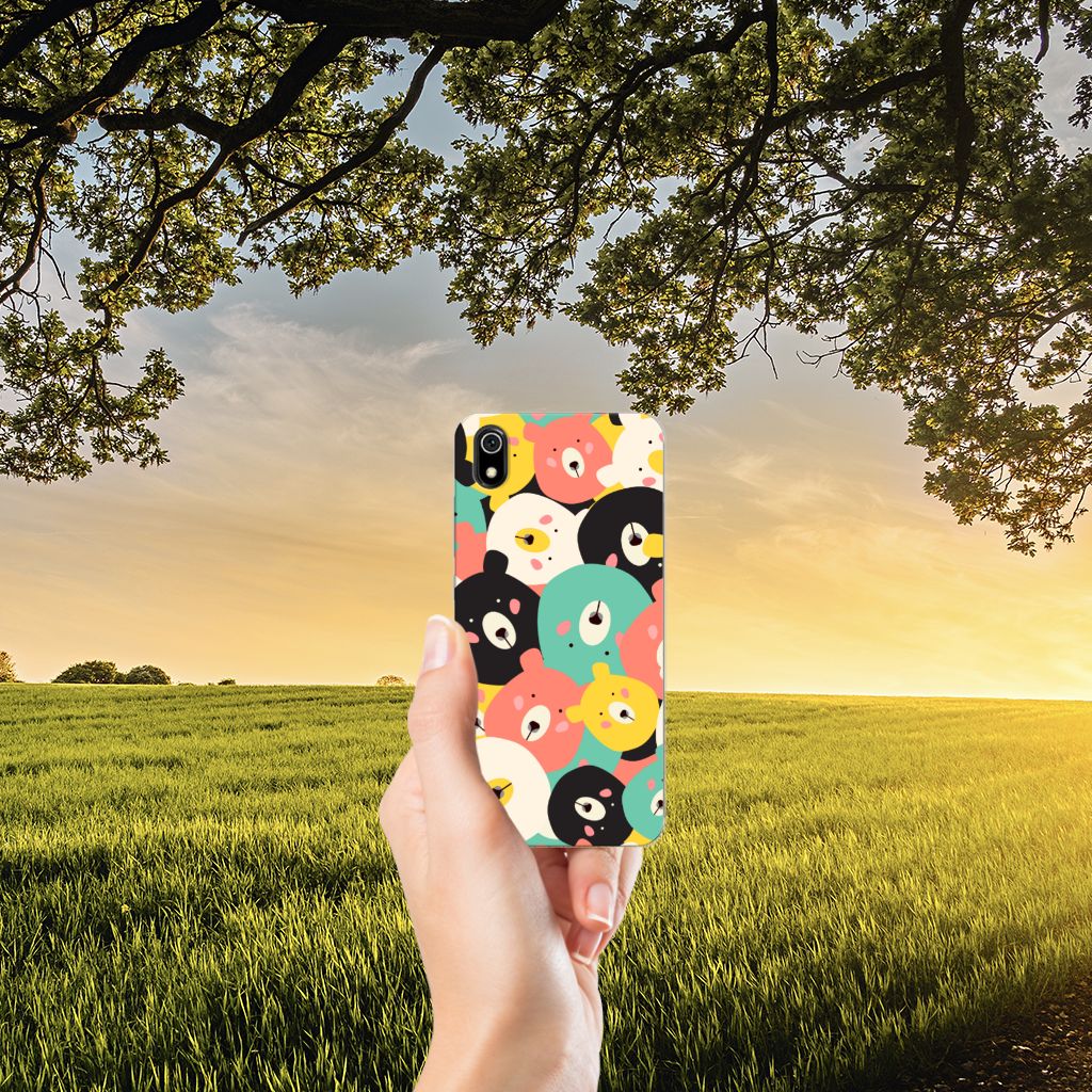 Xiaomi Redmi 7A Telefoonhoesje met Naam Bears