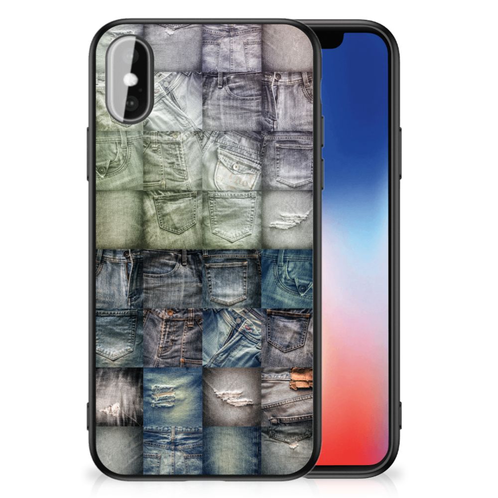 GSM Cover iPhone X | Xs Spijkerbroeken