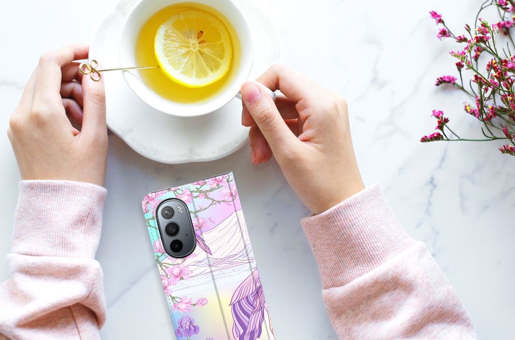 Motorola Edge 30 Pro Hoesje maken Bird - B2C Telecom