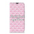 iPhone 13 Pro Max Design Case Flowers Pink DTMP met bloemenpatroon en 'Don't Touch my Phone' tekst đ¸