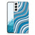 Samsung Galaxy S22 Plus TPU bumper Waves Blue