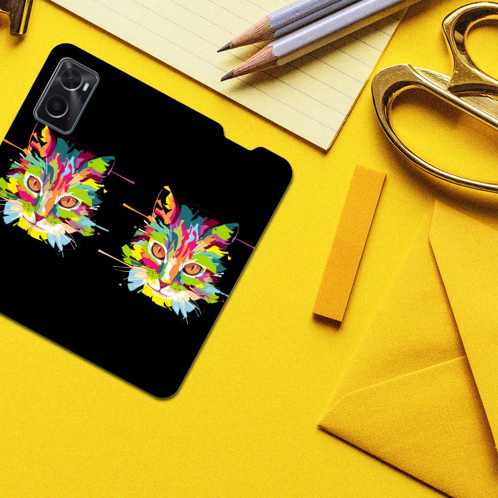 OPPO A96 | A76 Magnet Case Cat Color - B2C Telecom