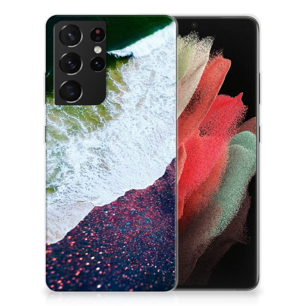Samsung Galaxy S21 Ultra TPU Hoesje Sea in Space B2C Telecom