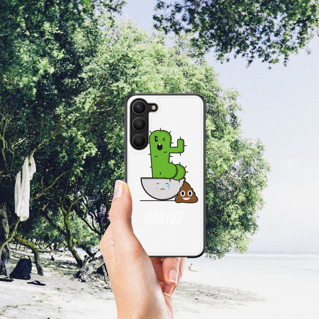 Samsung Galaxy S23 Plus Hoesje Cactus Poo B2C Telecom