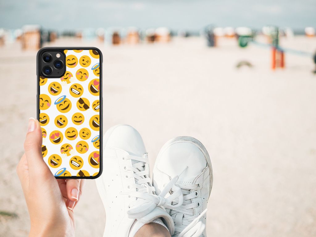 Apple iPhone 11 Pro Max Bumper Case Emoji B2C Telecom