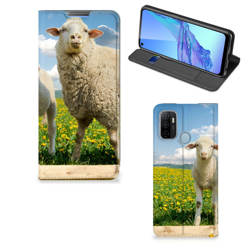 OPPO A53 | A53s Hoesje maken Schaap en Lammetje - B2C Telecom