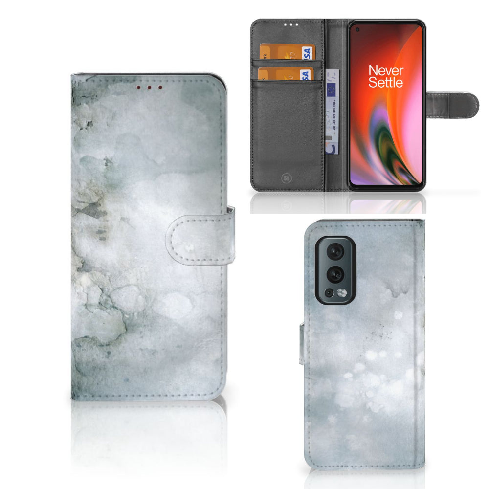 Hoesje OnePlus Nord 2 5G Painting Grey