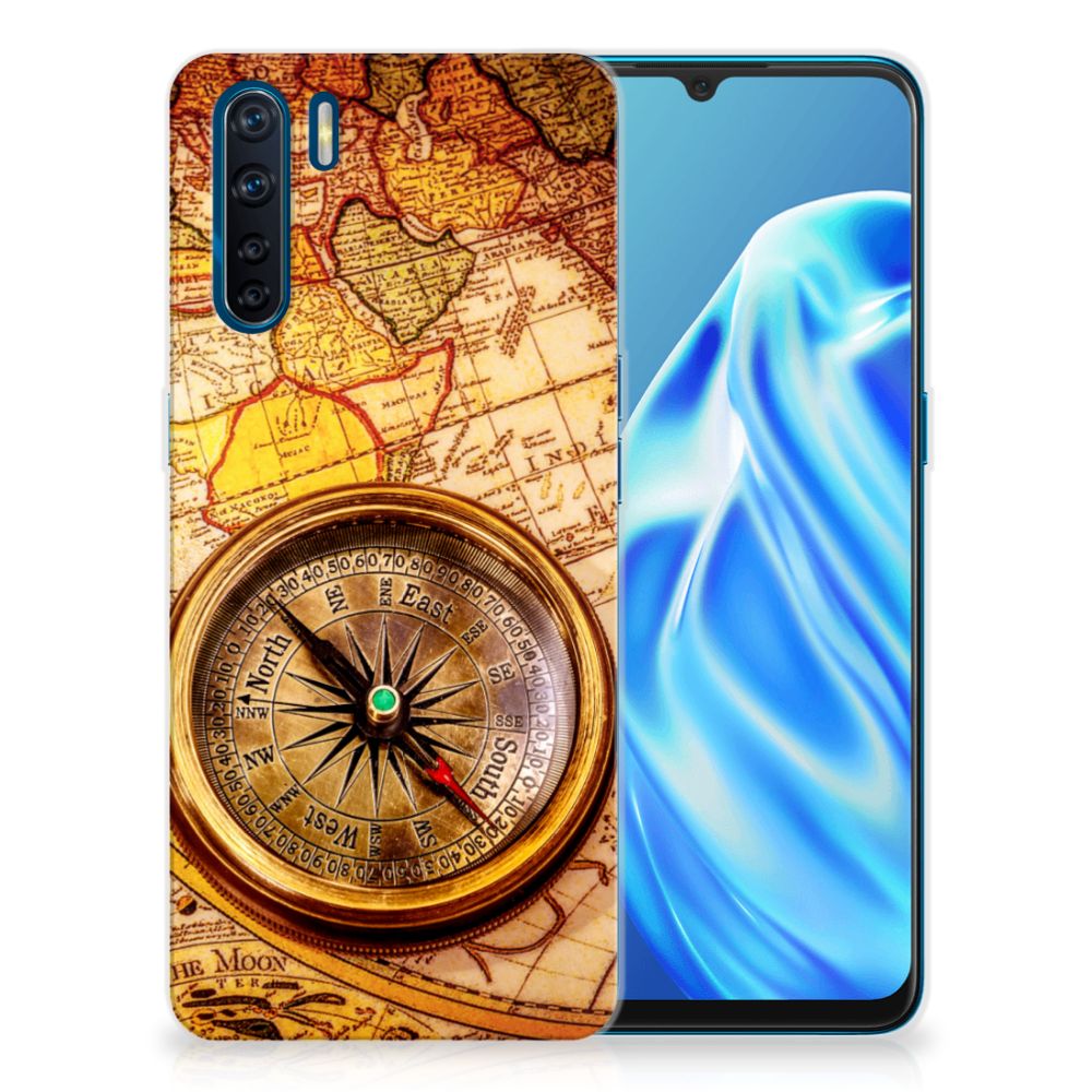 OPPO A91 Siliconen Back Cover Kompas B2C Telecom
