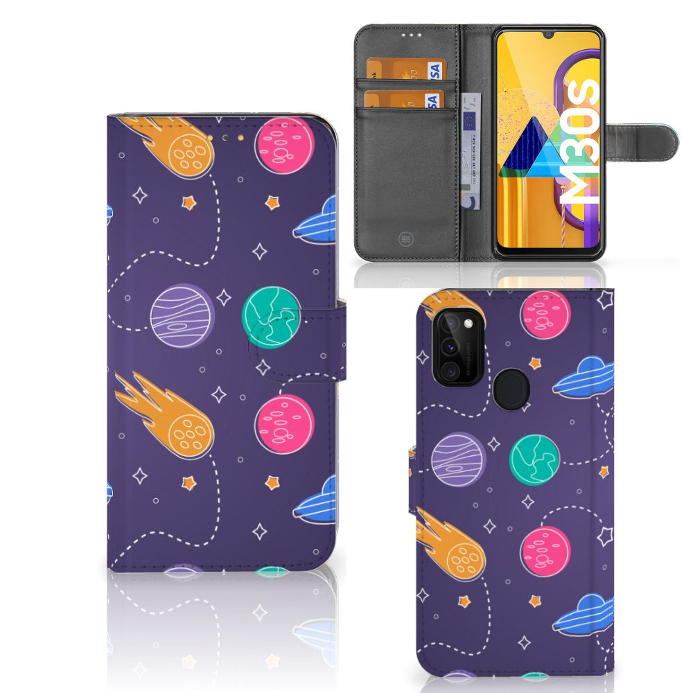 Samsung Galaxy M21 | M30s Wallet Case met Pasjes Space