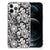 iPhone 12 Pro Max Case Black Flowers B2C Telecom