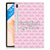 Samsung Galaxy Tab S7FE Print Case Flowers Pink DTMP - B2C Telecom
