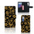 Xiaomi Mi Note 10 Lite Hoesje Gouden Bloemen