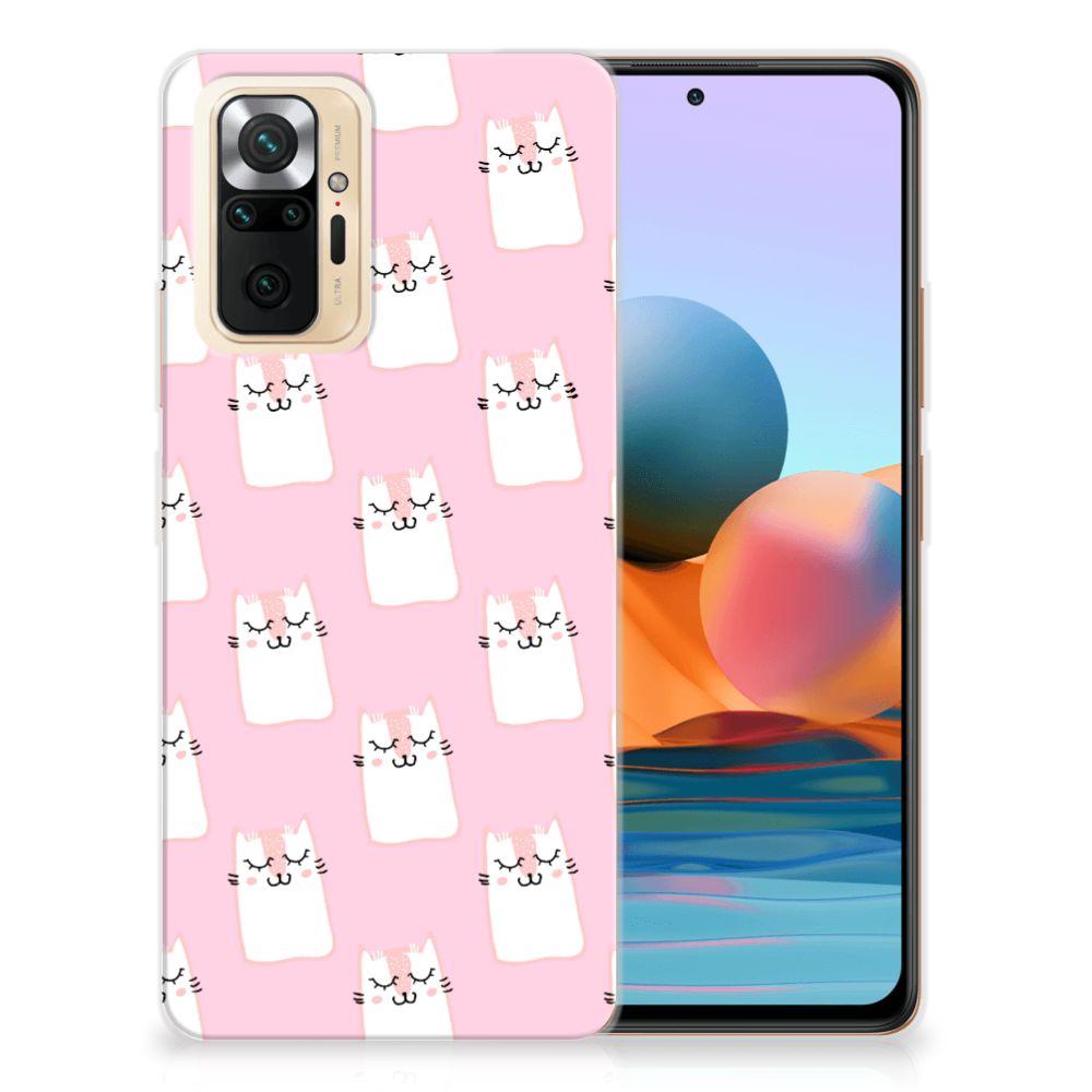 Xiaomi Redmi Note 10 Pro TPU Hoesje Sleeping Cats B2C Telecom