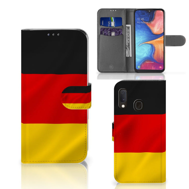 Samsung Galaxy A20e Bookstyle Case Duitsland