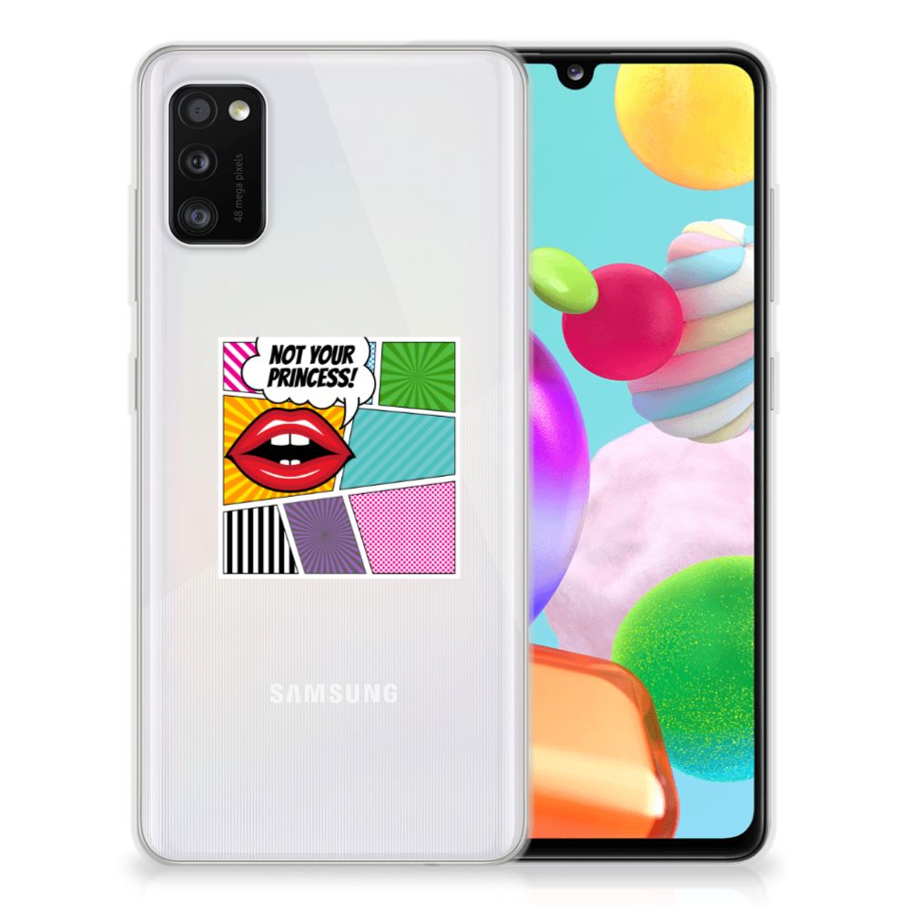 Samsung Galaxy A41 Silicone Back Cover Popart Princess B2C Telecom