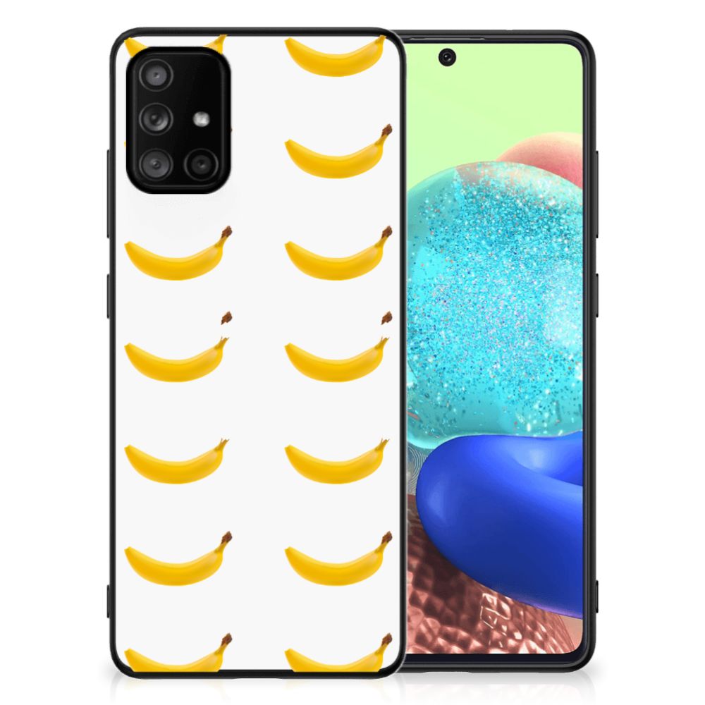 Samsung Galaxy A71 Back Cover Hoesje Banana