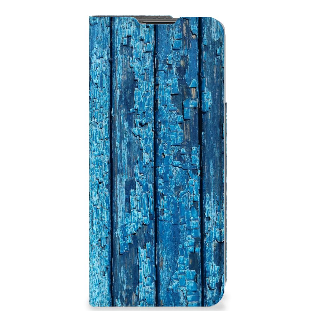 OnePlus Nord CE 2 5G Book Wallet Case Wood Blue - B2C Telecom