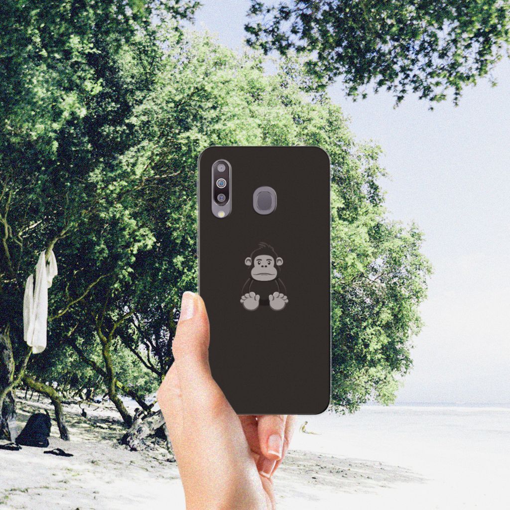 Samsung Galaxy M30 Telefoonhoesje met Naam Gorilla