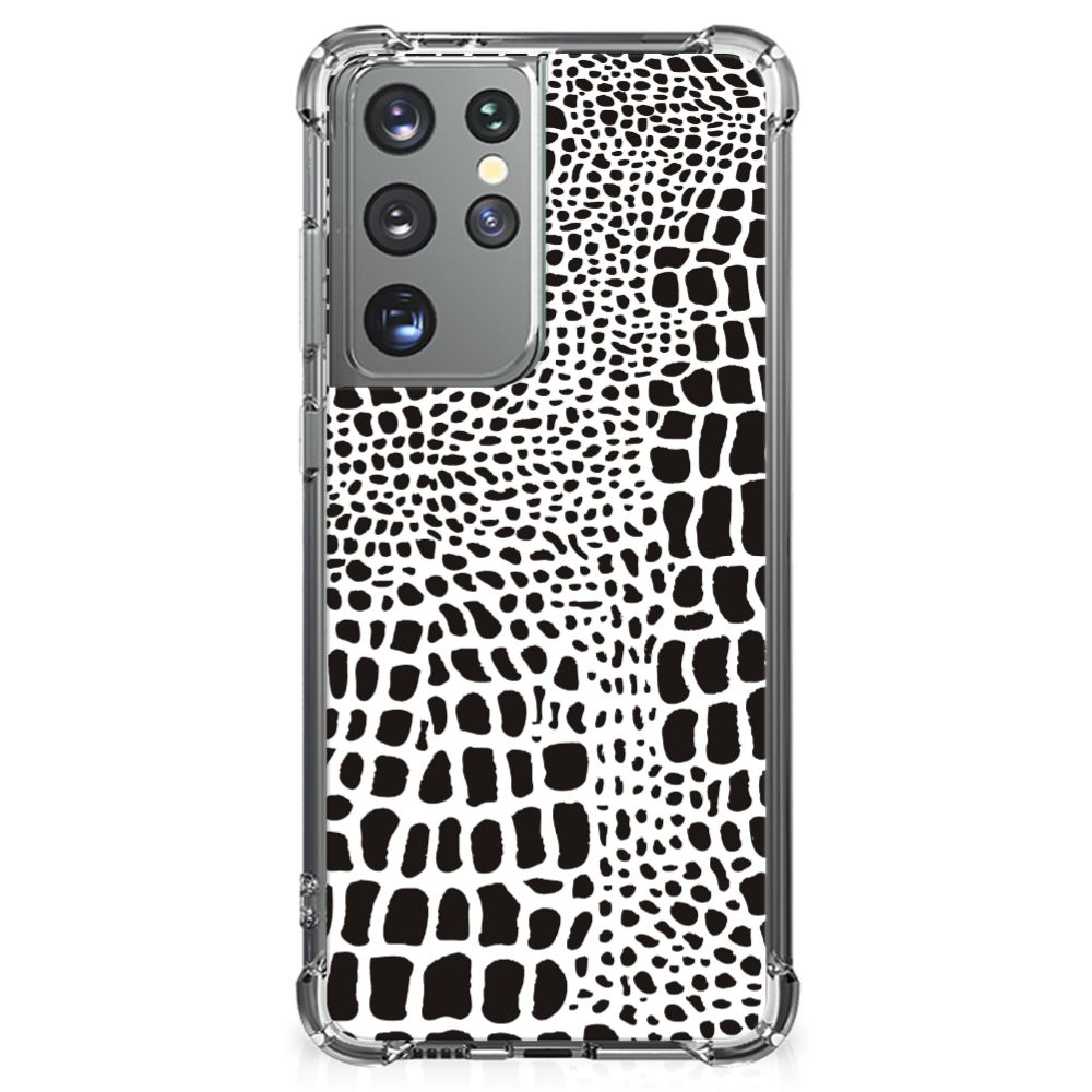 Samsung Galaxy S21 Ultra Case Anti-shock Slangenprint B2C Telecom