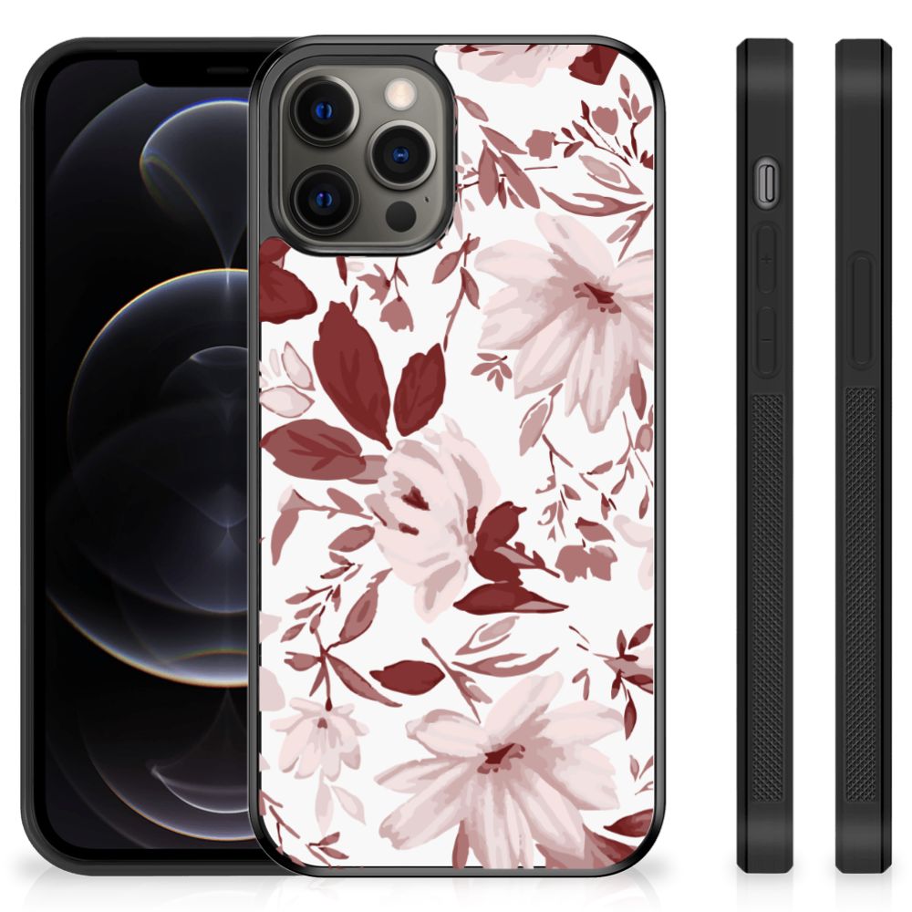Case iPhone 12 Pro Max Watercolor Flowers