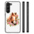 Dierenprint Telefoonhoesje voor Samsung Galaxy S23 Paard B2C Telecom
