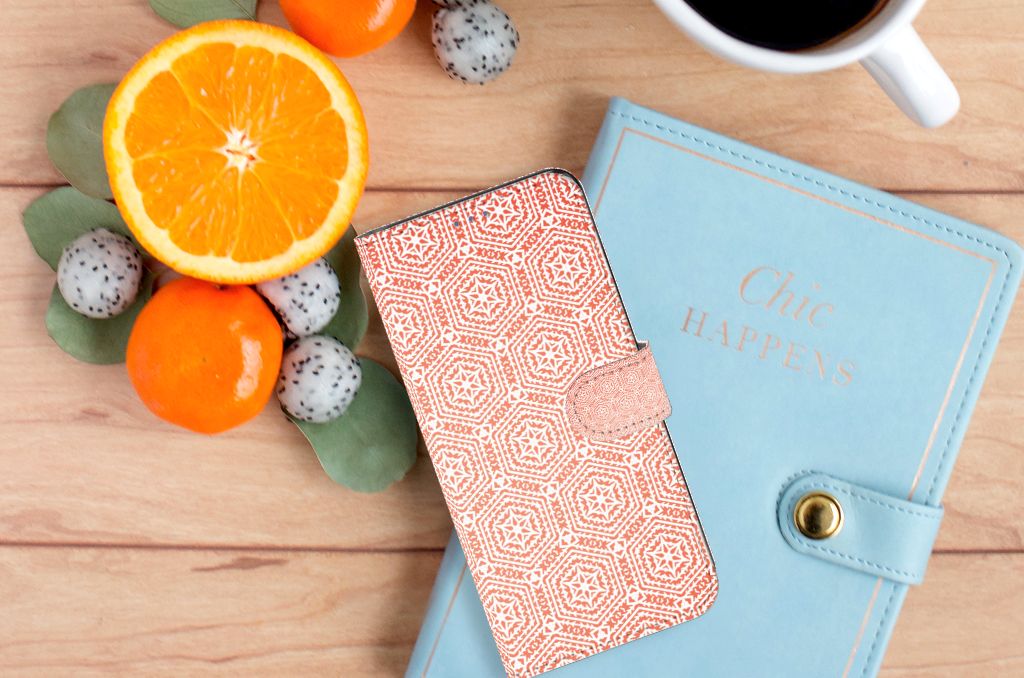 OnePlus 10 Pro Telefoon Hoesje Pattern Orange