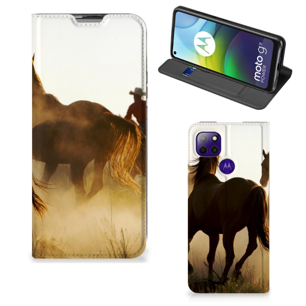 Motorola Moto G9 Power Hoesje maken Design Cowboy - B2C Telecom