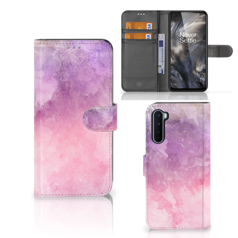Hoesje OnePlus Nord Pink Purple Paint