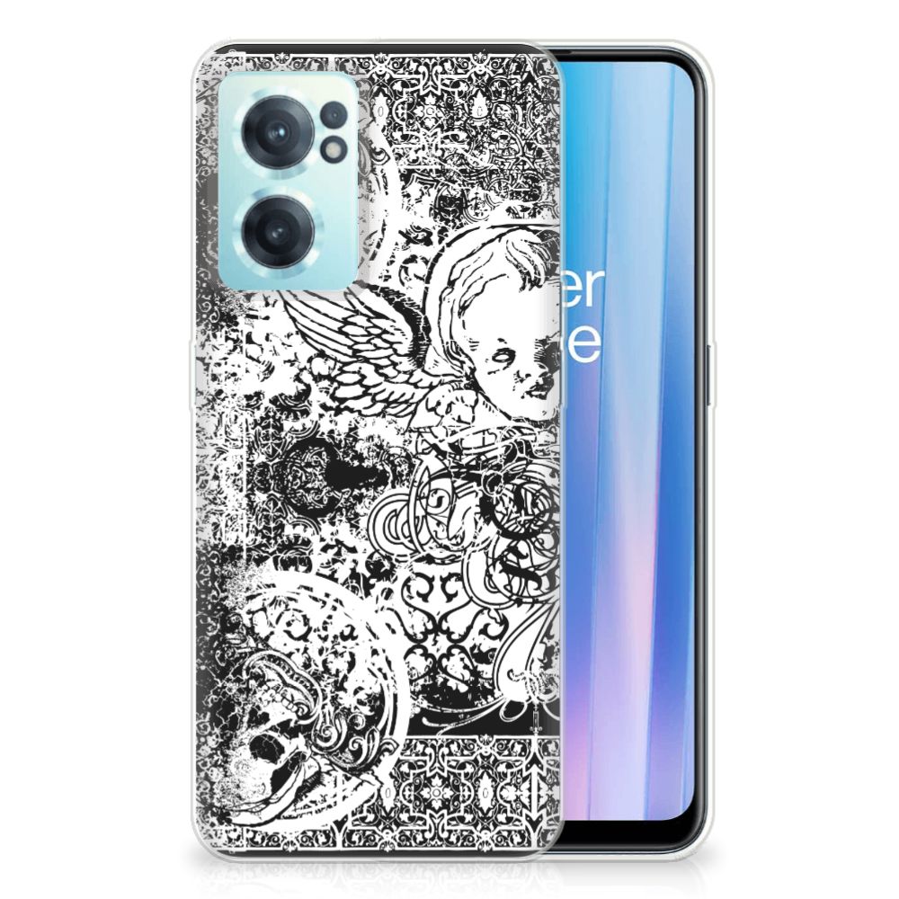 Silicone Back Case OnePlus Nord CE 2 5G Skulls Angel B2C Telecom