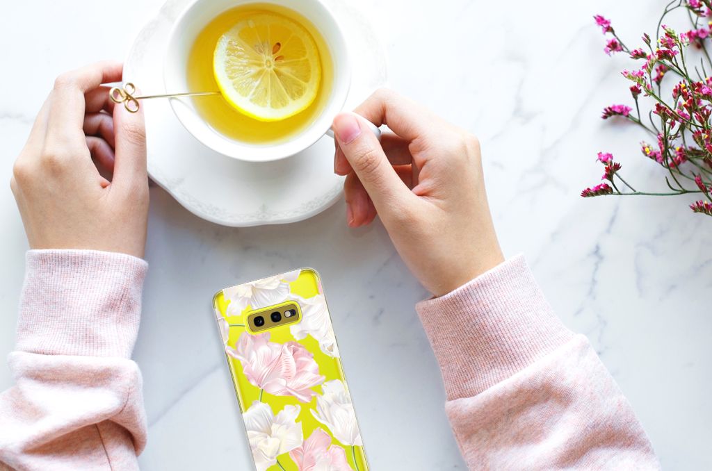 Samsung Galaxy S10e TPU Case Lovely Flowers