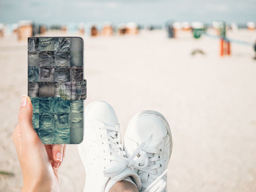 Wallet Case met Pasjes Sony Xperia Z3 Spijkerbroeken