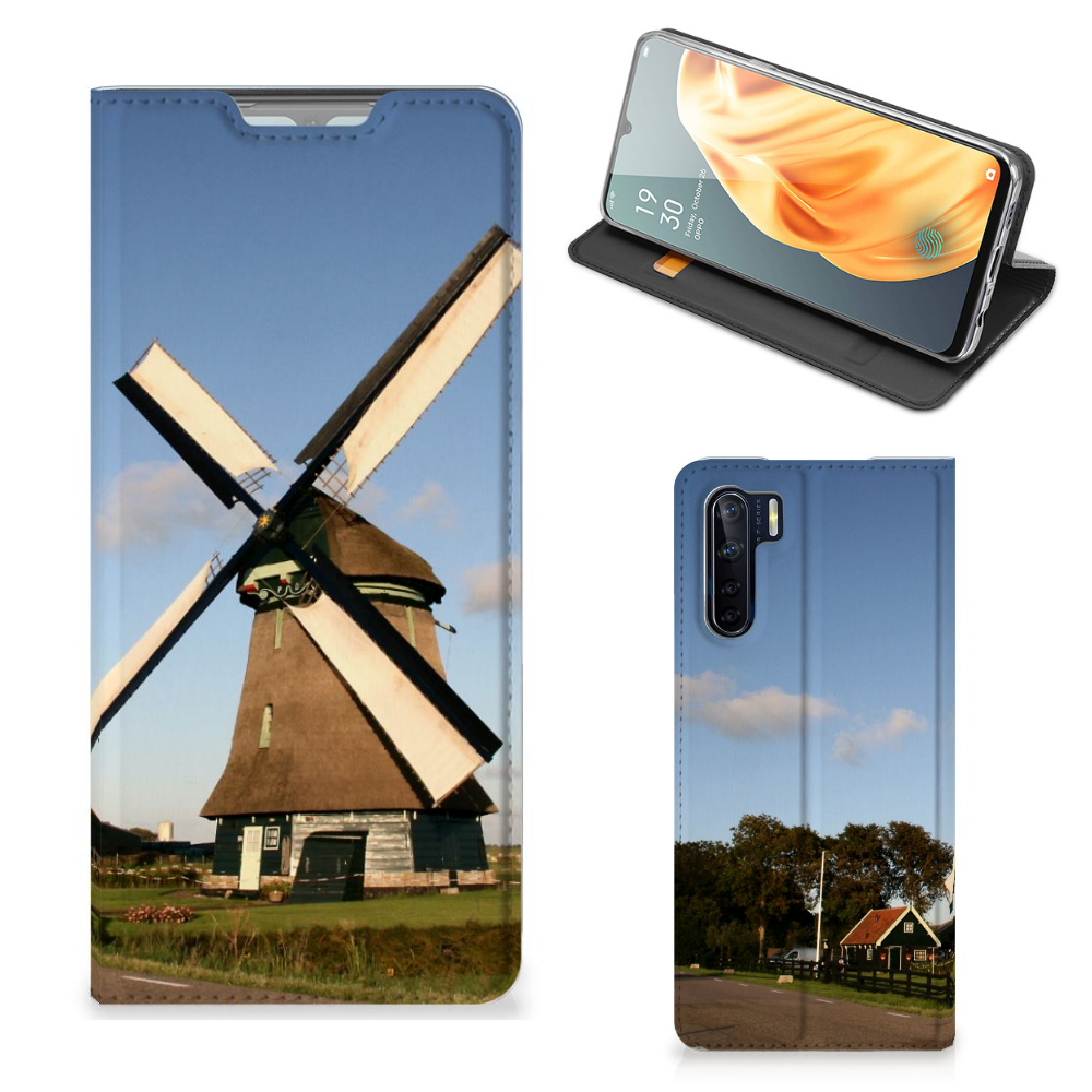 OPPO Reno3 | A91 Book Cover Molen - B2C Telecom