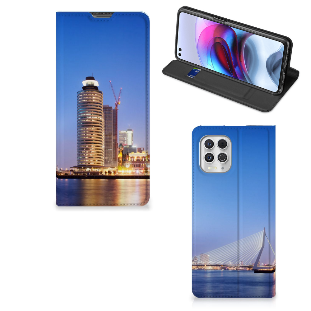 Motorola Moto G100 Book Cover Rotterdam - B2C Telecom
