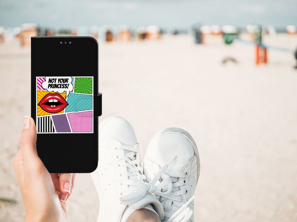 Samsung Galaxy A03s Wallet Case met Pasjes Popart Princess
