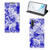 Mobiel BookCase Samsung Galaxy Note 10 Angel Skull Blauw