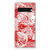 Silicone Back Case Google Pixel 6 Pro Angel Skull Rood B2C Telecom