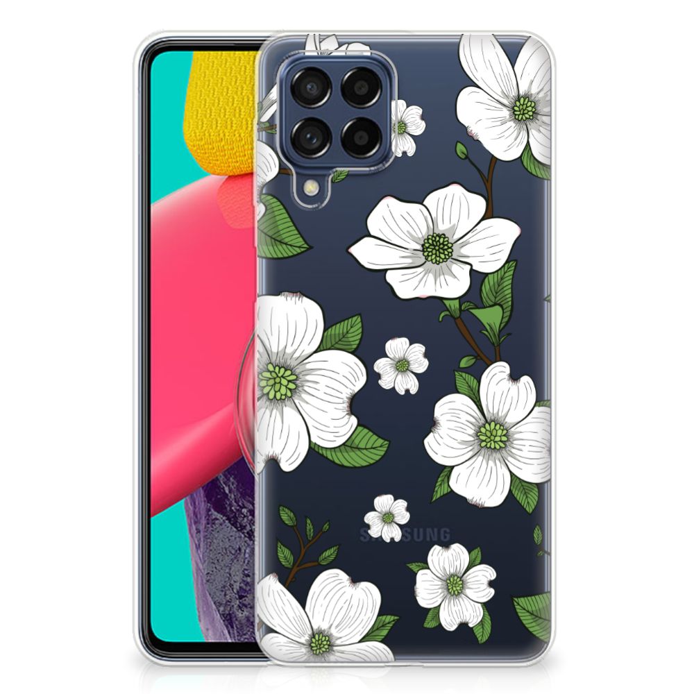 Samsung Galaxy M53 TPU Case Dogwood Flowers B2C Telecom