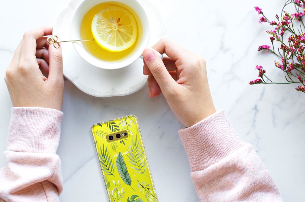 Samsung Galaxy S10e TPU Case Leaves