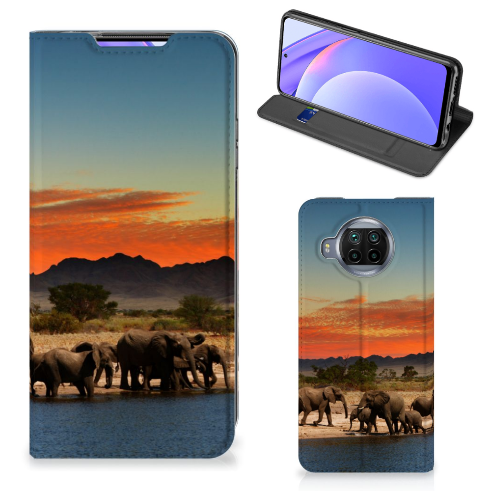 Xiaomi Mi 10T Lite Hoesje maken Olifanten - B2C Telecom