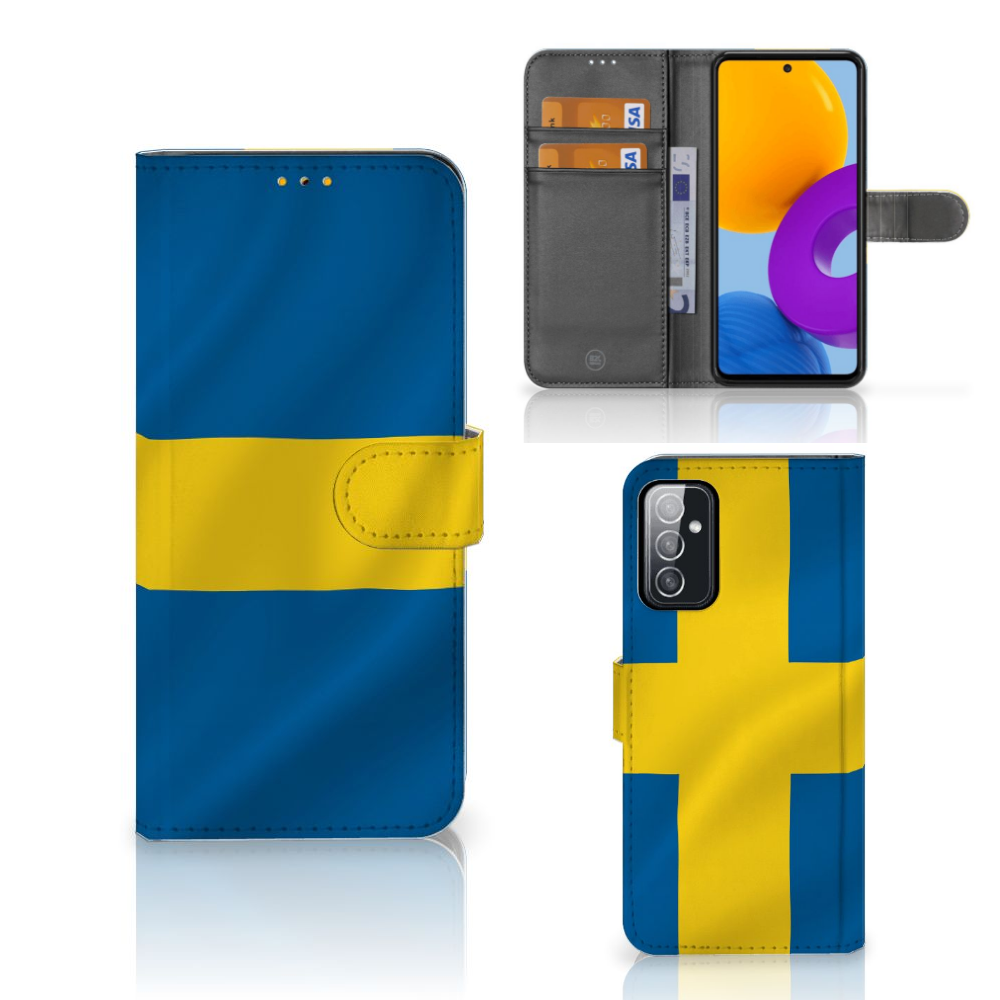 Samsung Galaxy M52 Bookstyle Case Zweden